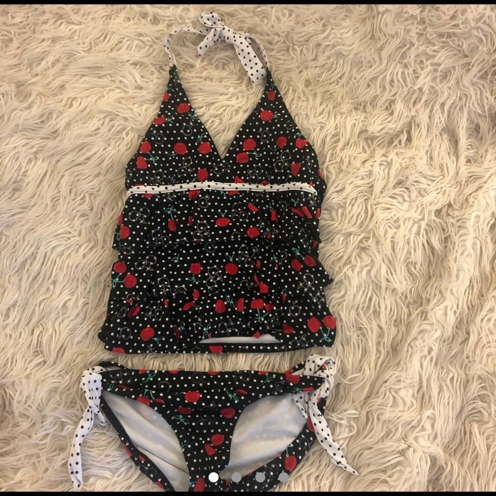 Cherry Tankini Set